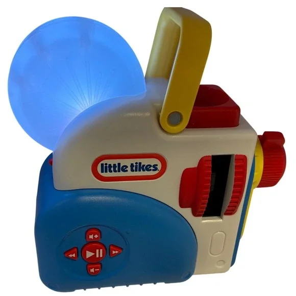 Little Tikes Story Dream Machine Projector FOR PARTS Audio Works Lens Flaw