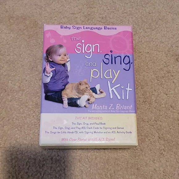 New ASL The Sign, Sing and‎ play  kit