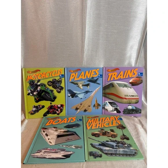 Hot Wheels SPEED‎ Series Childrens Books Set