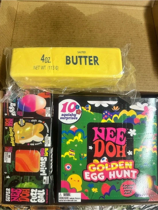 Golden Egg Hunt Squishy Surprise Pack - Yellow