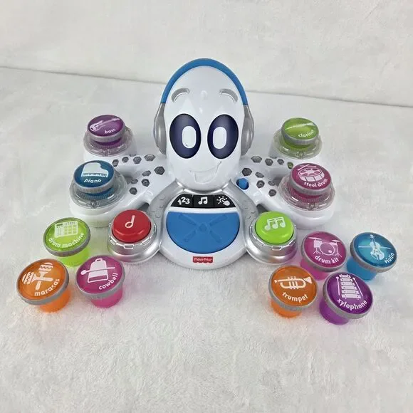 Fisher Price Think & Learn Rocktopus Music Octopus 11 Instruments Tested Works