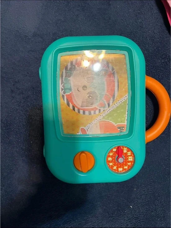 Teal and Orange Kids Picture Shutter Toy