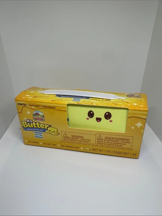 It's Butter Scented Squishy Toy - Yellow