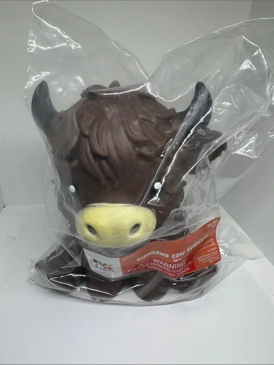 Brown Highland Cow  Squishy
