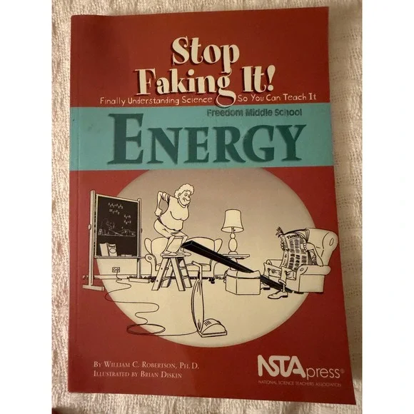 Stop Faking It! Energy Science Book William Robertson NSTA Press Paperback