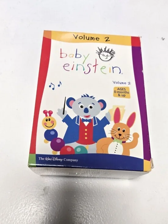 Baby Einstein Volume 2 Kids Toy DVDs 6 Dvd Set White with Multicolor Artwork