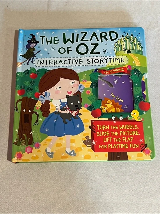 The Wizard of Oz Interactive Storytime Children's Book - Colorful