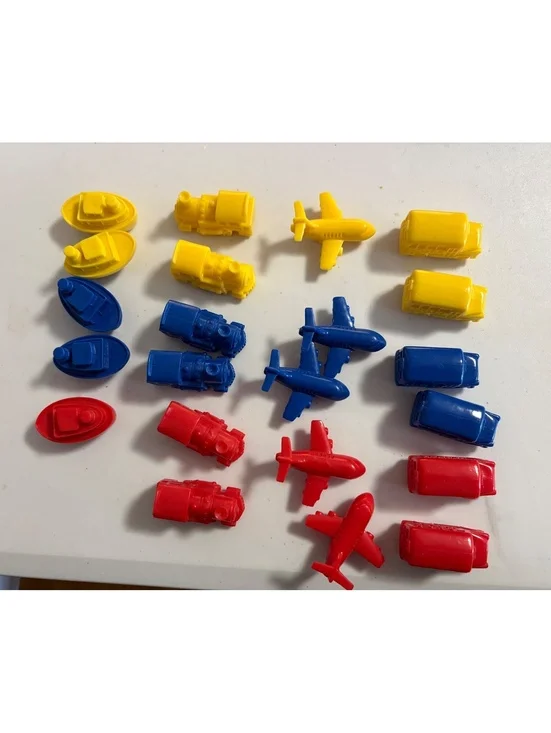 Transportation themed counters - missing 2