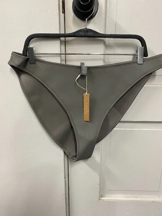 Skims Rubberized Scuba Swim Tanga Bikini Bottom Size 2X