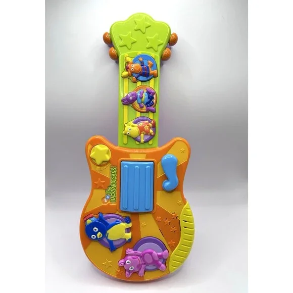 Nick Jr. The Backyardigans Sing & Strum Guitar 2006 Mattel Nickelodeon See Video