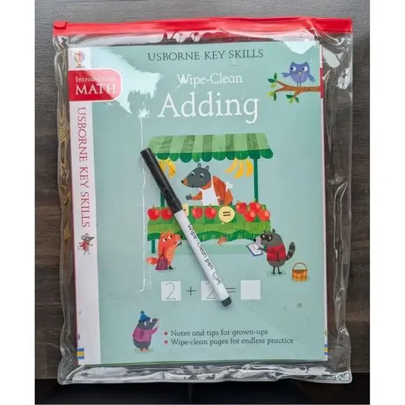 Usborne Key Skills Introduction Wipe-Clean Pack