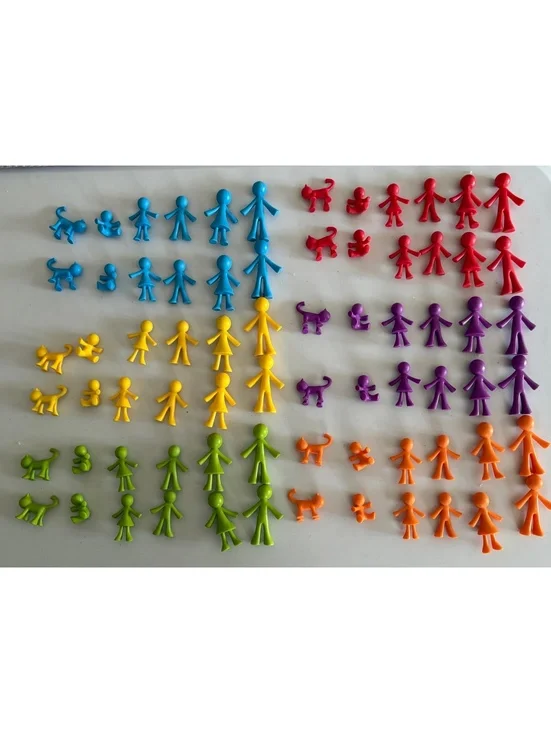Learning Resources all about me family counters 72 pieces