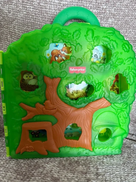 Fisher Price Little People FOREST FRIENDS Carry CASE ONLY-NO Animals 2024