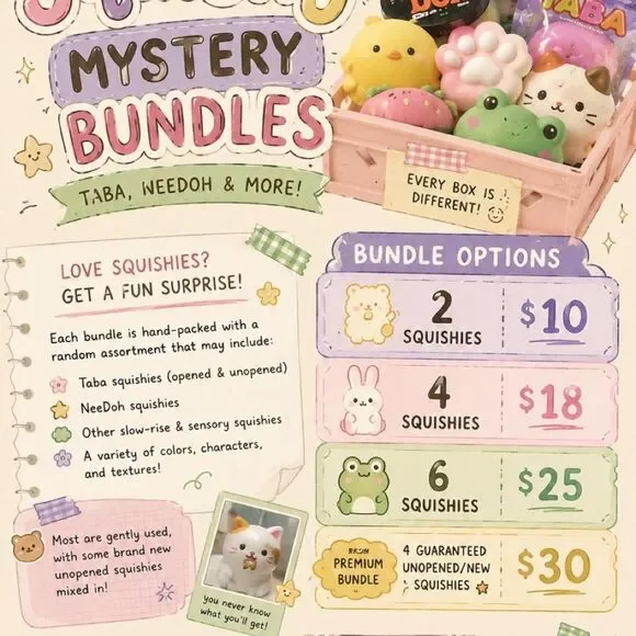 Squishy Mystery Bundles!
