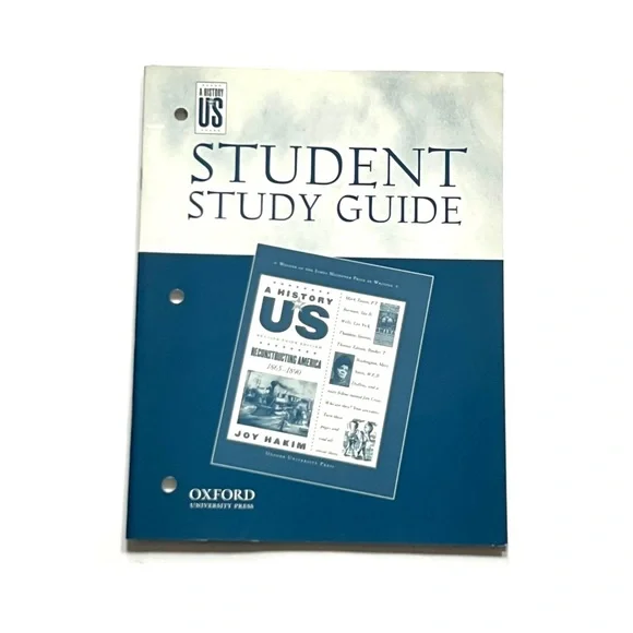 Student Study Guide for A History of US Reconstructing America Paperback Book