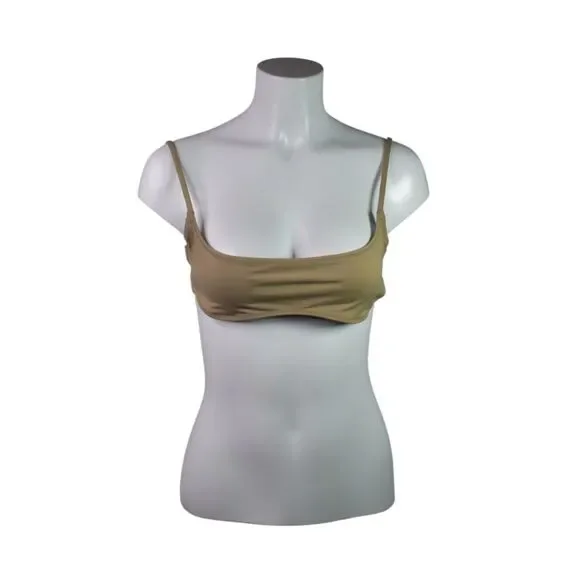 SKIMS Bikini Top in Tan
