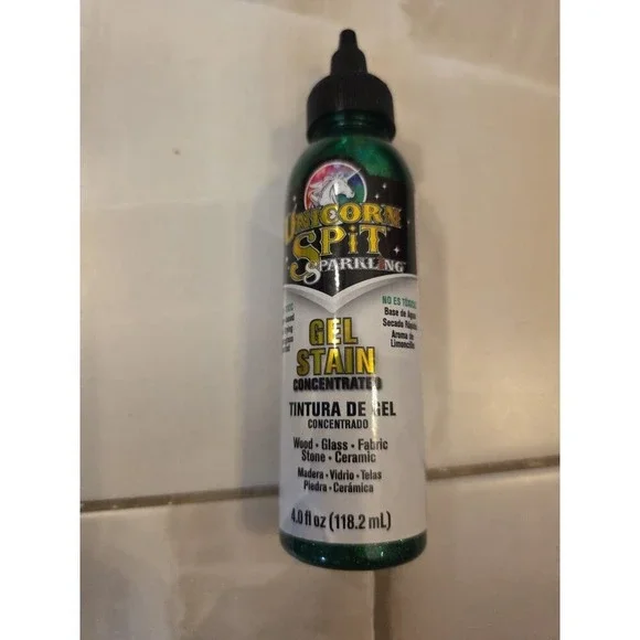 5770007 Gel Stain and Glaze, Dragon's Belly 4.0 FL OZ Bottle, Green D4‎