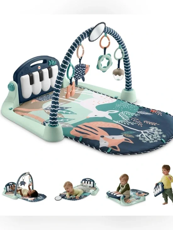 Playmat Kick & Play Piano Gym with Musical and Sensory Toys