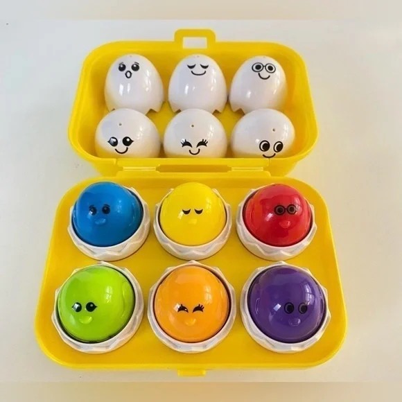 NWT Kidoozie Peek ‘n Peep Eggs sorting toy ages 12+ months
