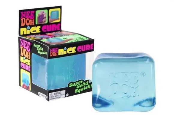 Needoh Ice Cube (Original Size) Authentic ~ Blue
