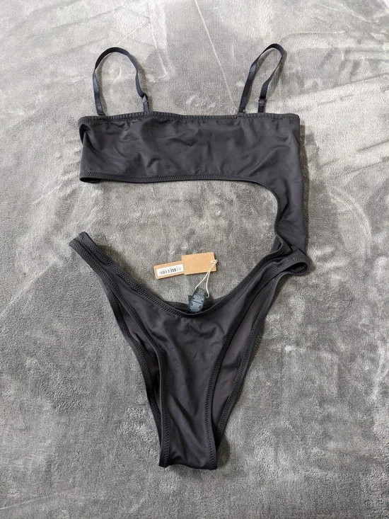 NWT Skims Recycled Swim Strapless Monokini - Size Large