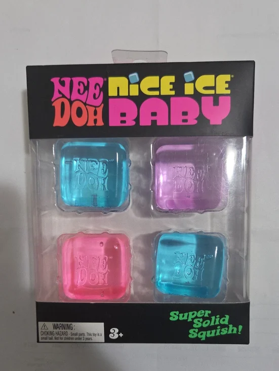 Nice Ice Baby Super Solid Squish - Pink & Blue Set