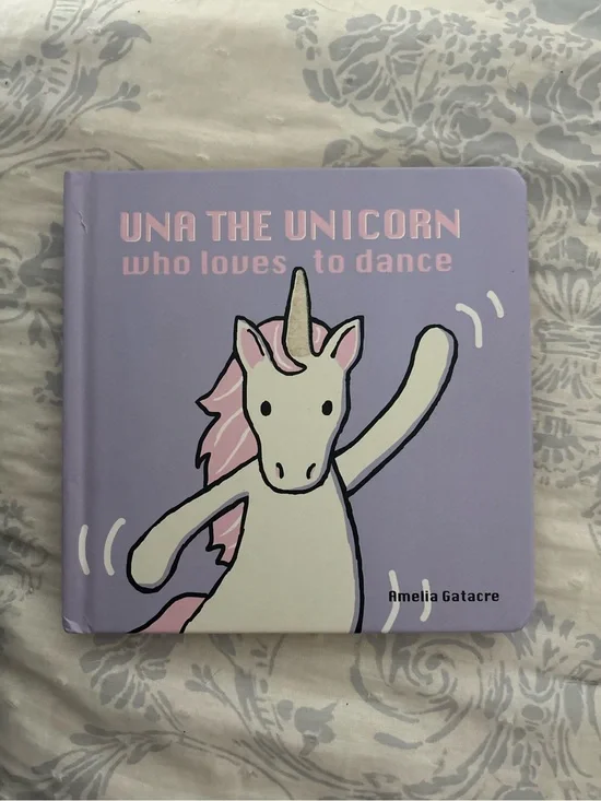Jellycat Una the Unicorn Board Book