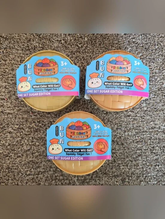 Viral Dumplings BUN Brand Squishy New Sealed Sugar Edition Surprise Dumplings