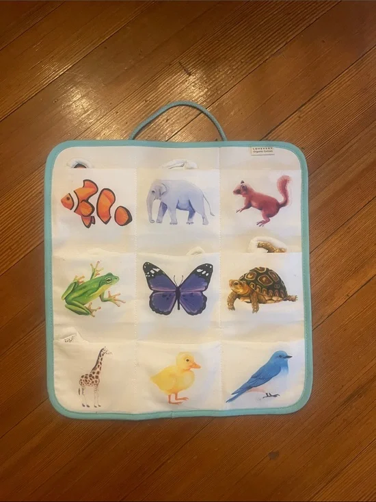 Lovevery matching animal game