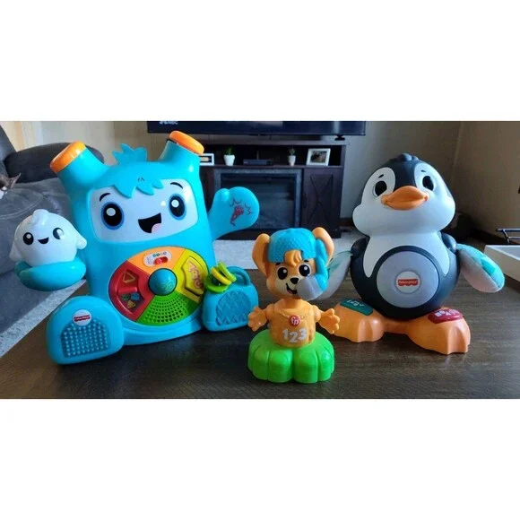 Fisher Price Interactive Light Up Toy Bundle ~ All Tested