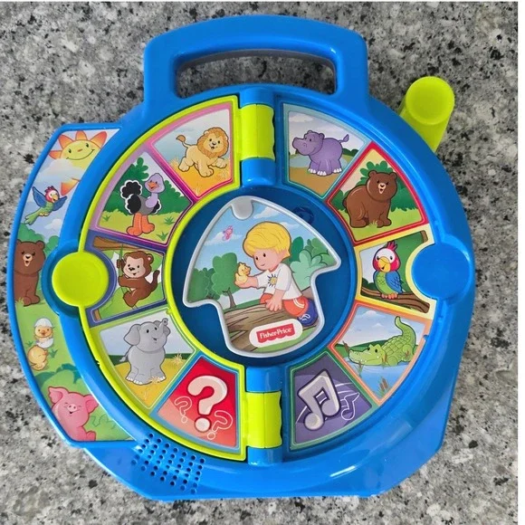Fisher-Price Little People World of Animals See 'n Say Interactive Toy DVP80
