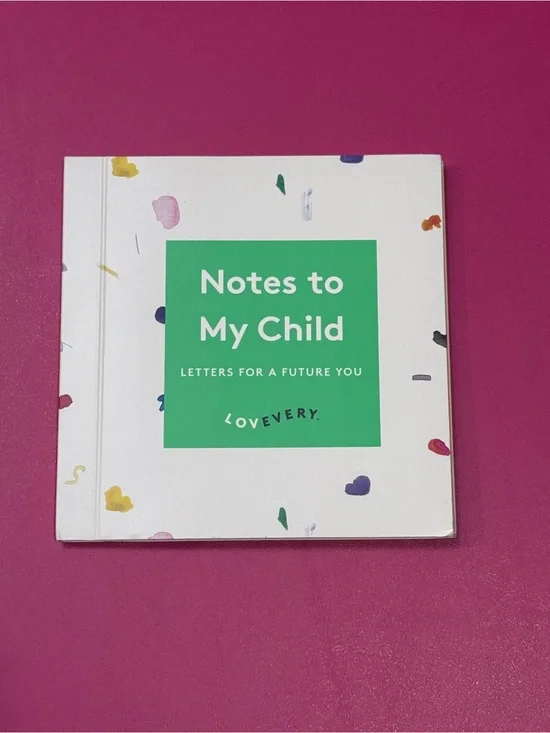 Lovevery Notes to My Child Letters for a Future You Guided Journal Keepsake Book