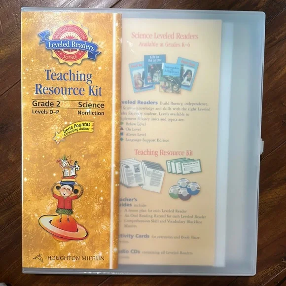 Houghton Mifflin Grade 2 Science Leveled Readers Teacher Kit NEW CDs