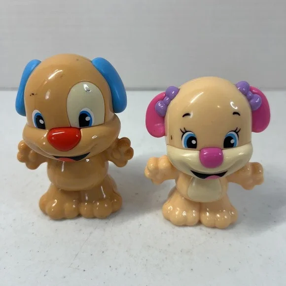 2013 Fisher-Price Laugh & Learn Boy & Girl Rattling Puppy Dog 3