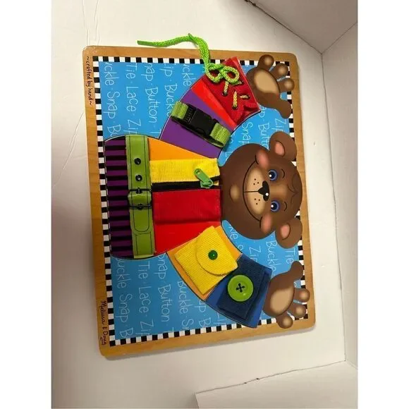 Melissa & Doug Basic skills board and puzzle