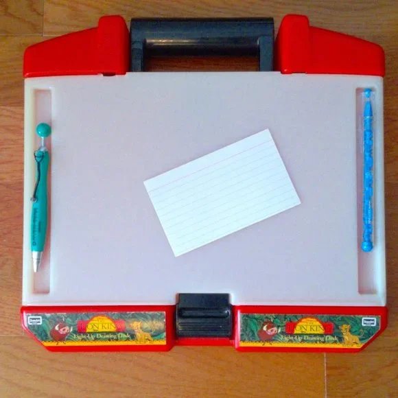 Tracing Light Box Vintage Lion King