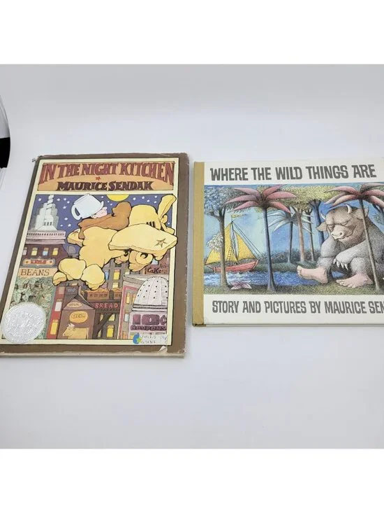 Maurice Sendak Lot of Children's Books -  Night Kitchen & Wild Things - BK303