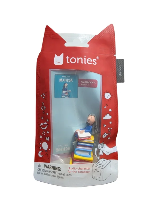 Tonies Matilda Audiobook Character Figure - Red Packaging
