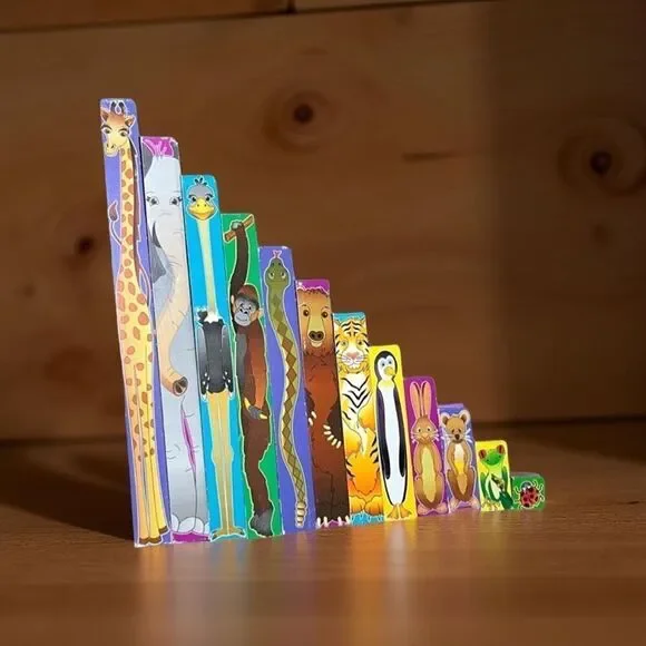 Fat Brain Toy Co Inchimals­ Learning Wooden Math Game Toy
