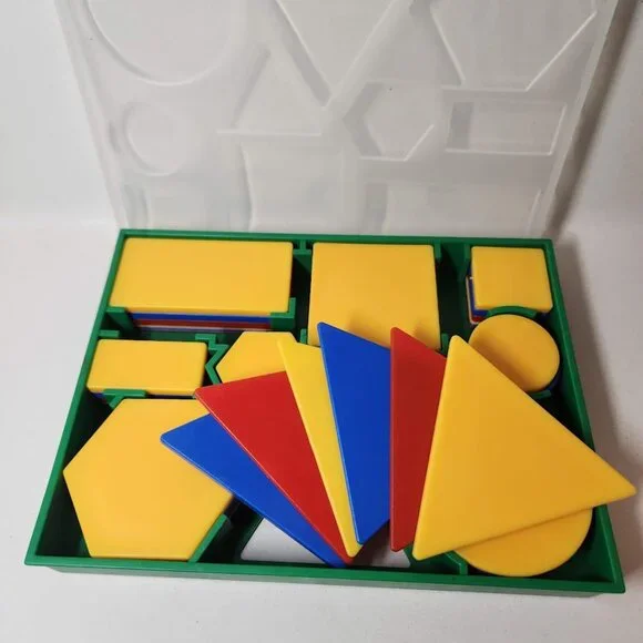 NEW ATTRIBUTE BLOCKS LEARNING MANIPULATIVES TEACHING RESOURCES SORTING SCHOOL SU