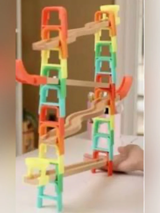 Lovevery Lovevery Energy In Motion Wooden Ball Ramps.