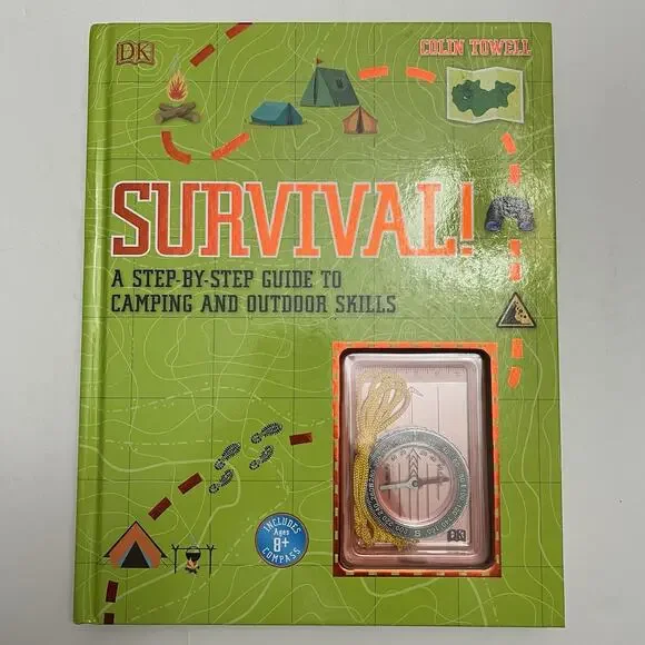 Survival A Step By Step Guide To Camping And Outdoor Skills Paperback DK Publish
