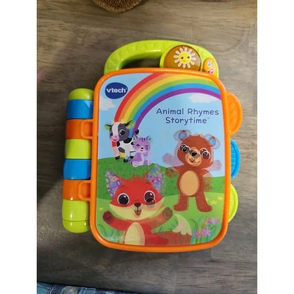 VTech Animal Rhymes Storytime - Book with lights, 9-36 Months Children, Baby Toy