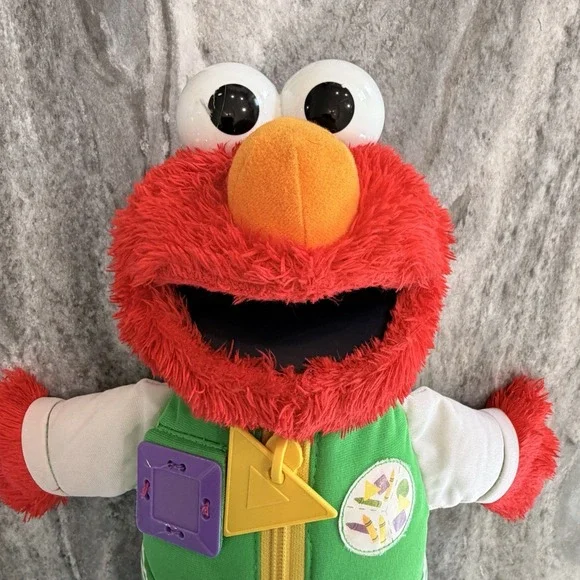 Elmo Ready For School Sesame Street Talking Plush 14