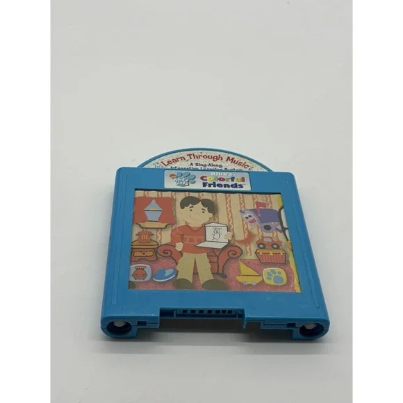 Fisher Price Mattel‎ 2002  Learn Through Cartridge Blues Clues Colorful Friends