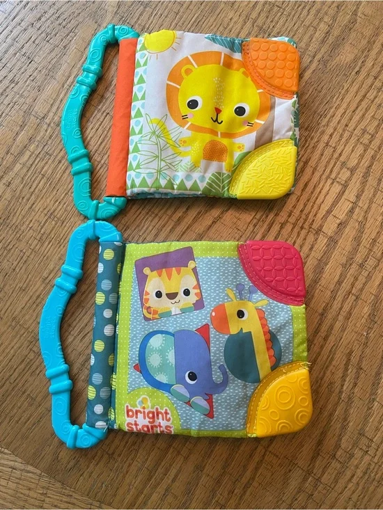 Bright starts crinkle books