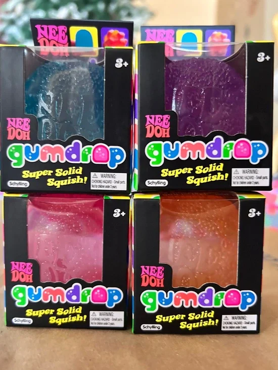 Authentic, ULTRA RARE, Mint- Collectors Edition Needoh Gumdrop FULL SET