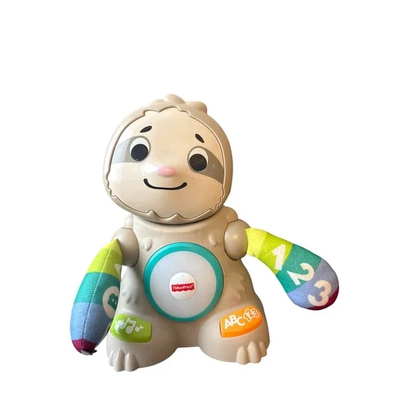 Fisher-Price Linkimals Smooth Moves Sloth Interactive Learning Toy Tested Works