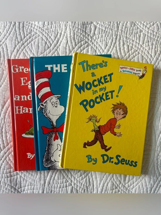 Dr. Seuss Vintage Set of Three Book Bundle
