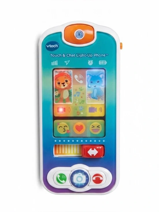 Tested & Working VTech Touch & Chat Light-Up Phone Toy